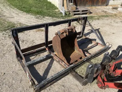 Löffelkiste Bagger