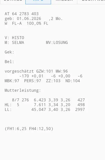 Bio-Fleckvieh Kuhkalb