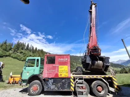Seilkran Grizzly 1000 mit Koller Laufwagen