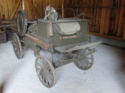 Kutsche, Wagen Schweizer Militär, super Zustand, viel Zubehör