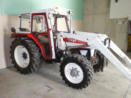 Steyr 8055a Allrad 1x dw, 1x ew Stg., mit Frontlader Steyr 8055a