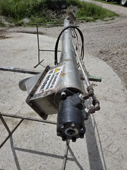 Edelstahl-Überladeschnecke, hydr., Mus Max