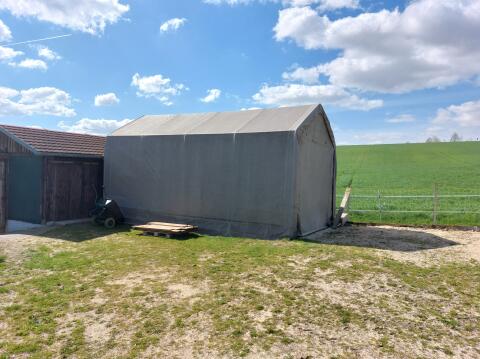 Lagerzelt Profiqualität 4 x 8 m