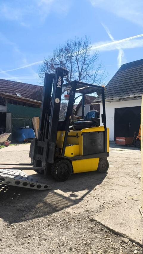 Yale el. Gabelstapler 48 V Freihub, neue Batterie