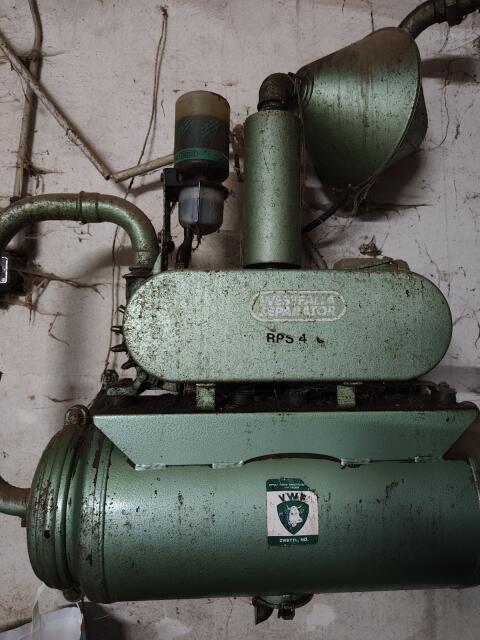 Rohrmelkanlage, Waschautomat Circomat Autoterm, Kühlung