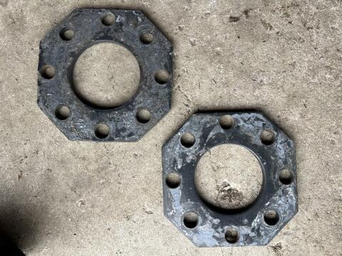 Adapterplatten 8-Loch für Felgen Carraro