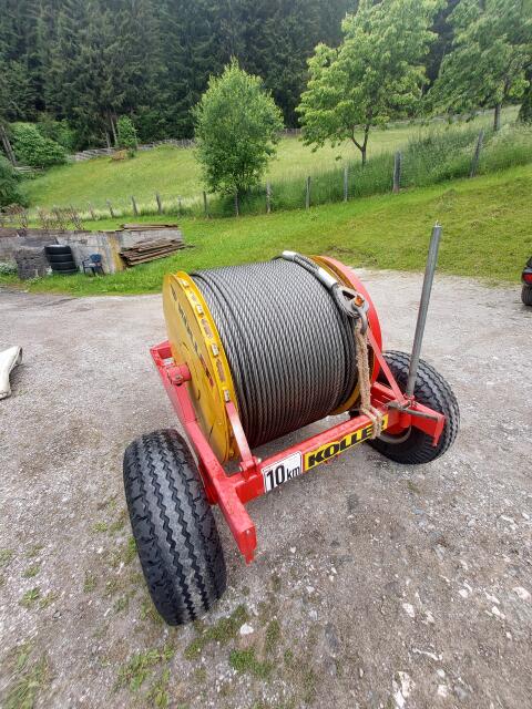 Tragseil inkl. Spulwagen