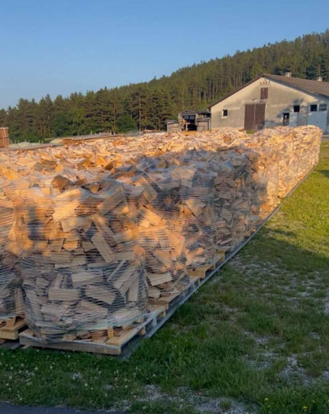Brennholz Buchen- / Weichholz trocken, ofenfertig