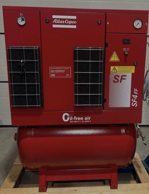 Atlas Copco SF 4+ FF, 1A Zustand, Lely, SF 4+ FF