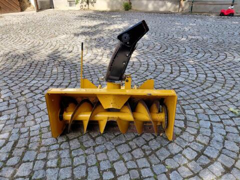 Schneefräse, Vorsatz für Rasenmähertraktor, Walker