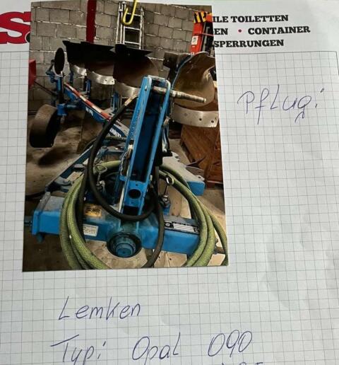 Lemken Pflug 4-Schar-Wender Opal 90