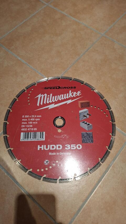 Milwaukee Diamant-Trennscheibe NEU HUDD350