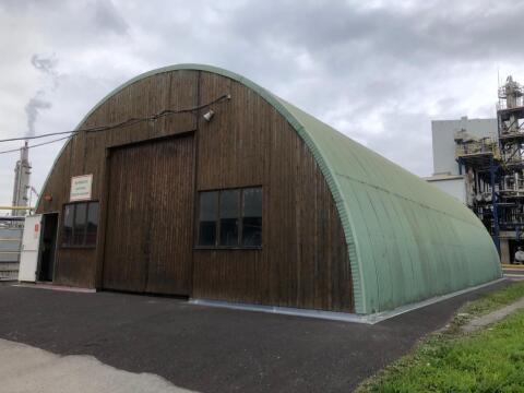 Verkaufe Blechhalle