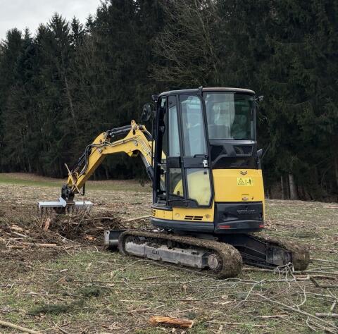 Minibagger Yanmar Vio 33-6, nur 2.170 Bstd.