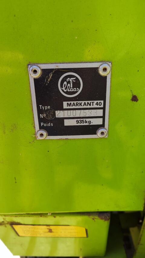 Claas Markant 40