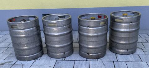 Verkaufe Edelstahl-Bierfass 50 l