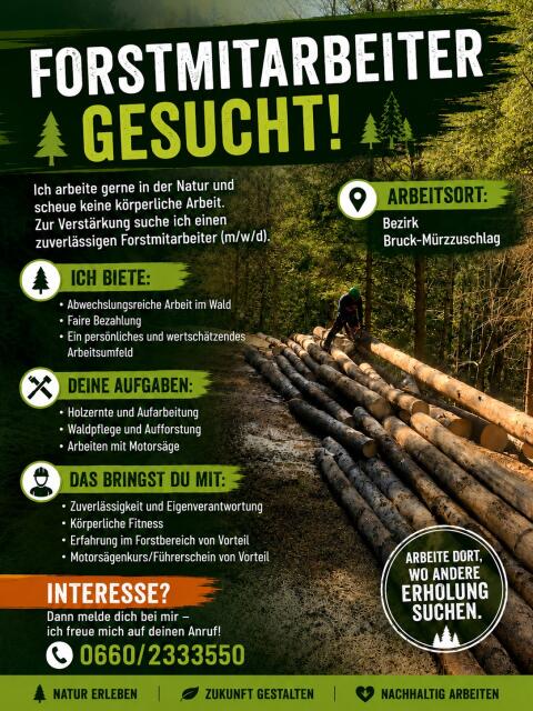 Forstmitarbeiter