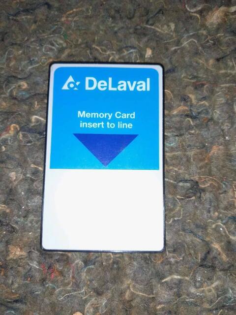 De Laval Memory Card, Memorykarte, Speicherkarte