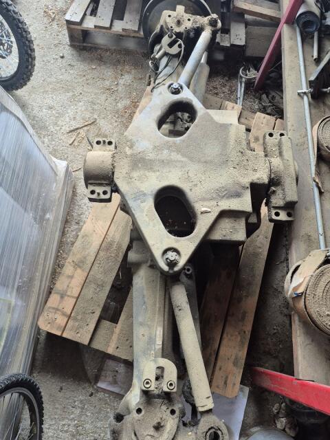 Vorderachse, Supersteerachse, New Holland TM140