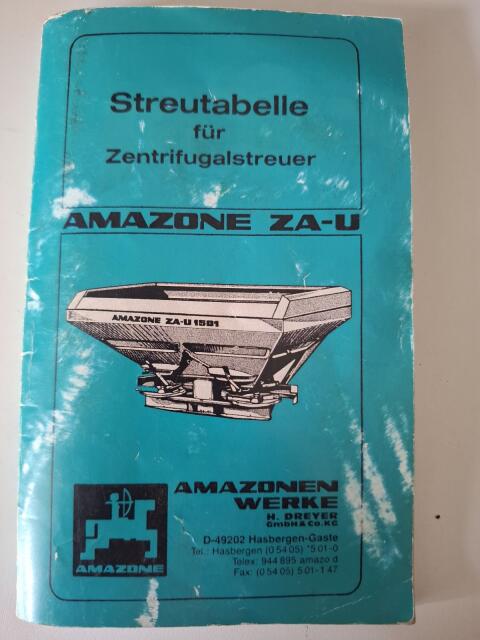 Amazon ZA-U Amazone ZA-U