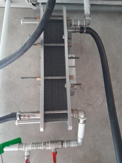 Plattenkühler Elmega