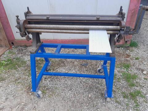 Blecheinrollmaschine, Einrollmaschine, Abkant, Blechabkant, Kant