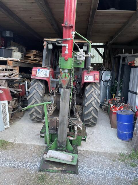 Holzspalter Eigenbau