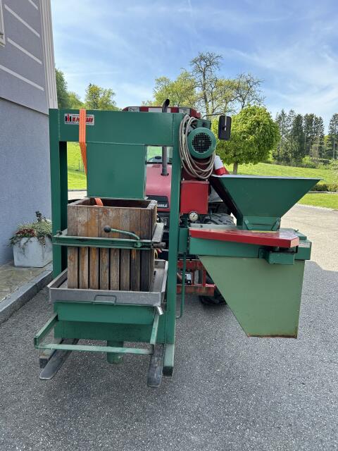 "Voran" hydr. Mostpresse inkl. Obstmühle