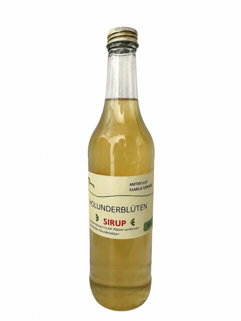 Holunderblütensirup