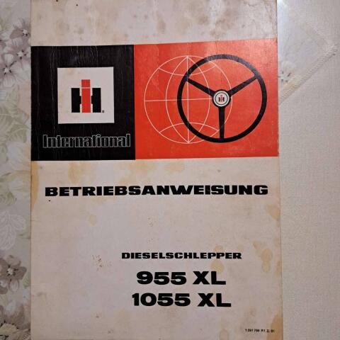 Betriebsanleitung von IHC 955XL/1055XL