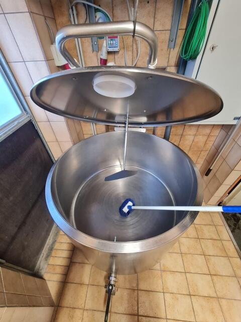 Milchtank 550 l mit Kühler