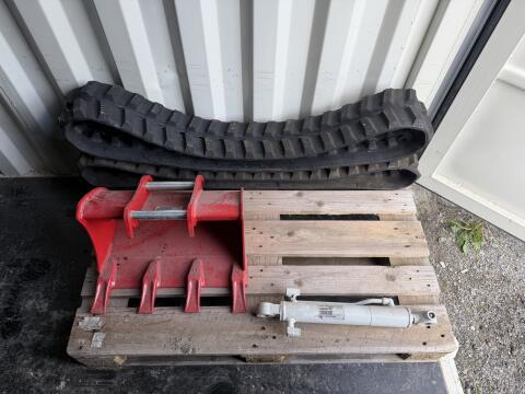 Takeuchi TB108 Gummiketten, Zylinder, Löffel