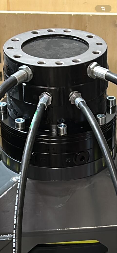 Festanbaurotator AVS Baggerrotator Rotator