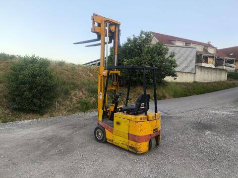 Jungheinrich Freihub Elektro, neue Batterie