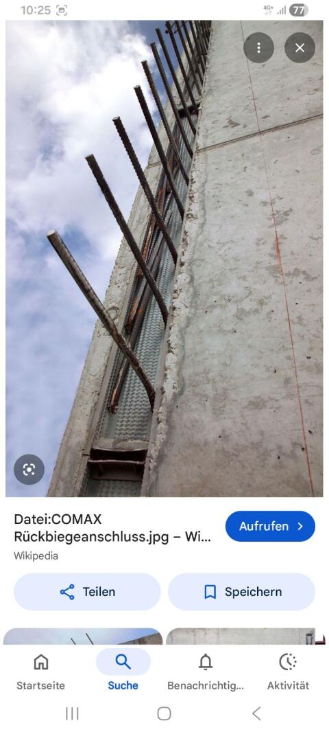 Plexus Eisen Betonbewehrung