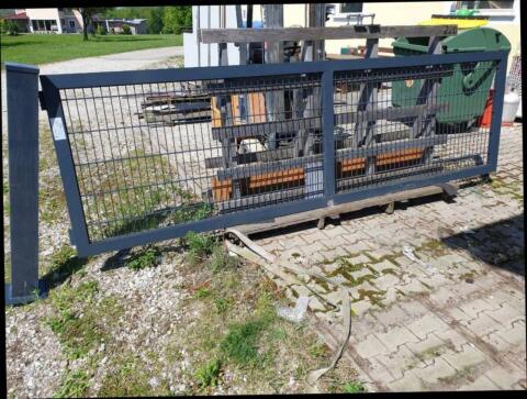 Doppelstabtor Alu 4 m