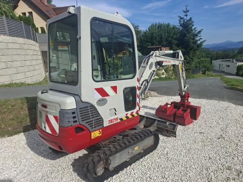 Takeuchi TB219, Powertilt, 3x Löffel