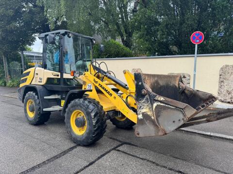 Yanmar V80 Radlader, Bj. 2021, 4in1 Schaufel, Gabel