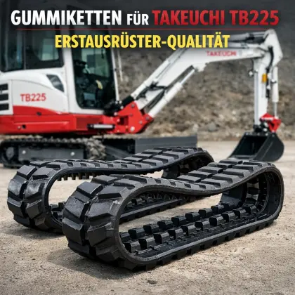 Gummiketten für Takeuchi TB225