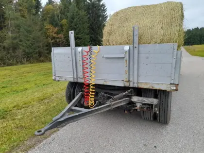 Anhänger, Tieflader