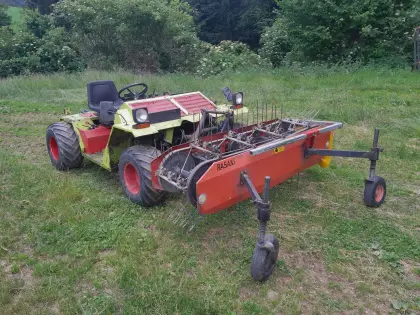 Rasant Kombi-Trak Bandrechen 2 m, Rasant Bergtrak Heuwender