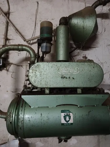 Rohrmelkanlage, Waschautomat Circomat Autoterm, Kühlung