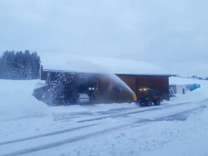 Schneefräse, Carraro, Mähtrak