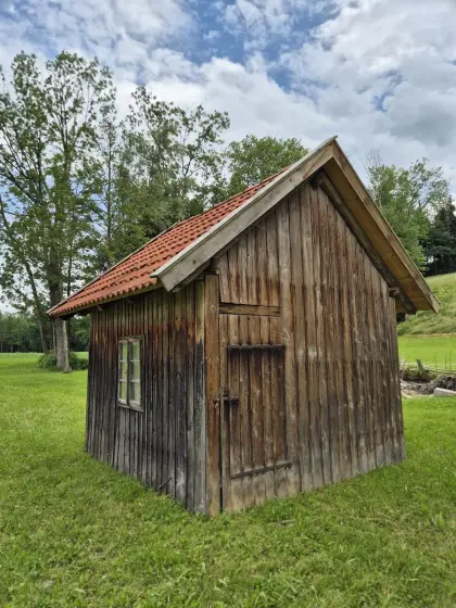 Holzhütte