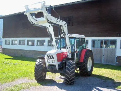 Steyr 9094 A mit Hauer XB 90, Topzustand
