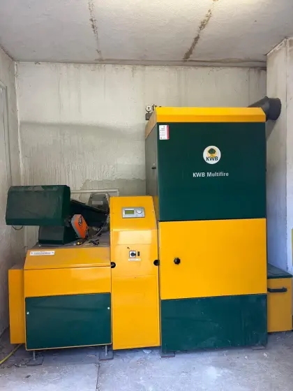Hackschnitzel, Pellets KWB Multifire 40 kW