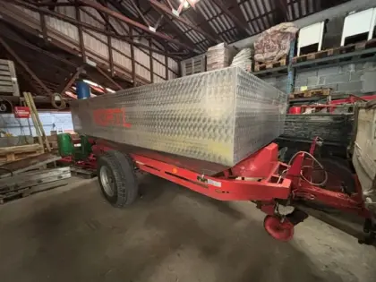 Maischewagen Edelstahl 6.000 l