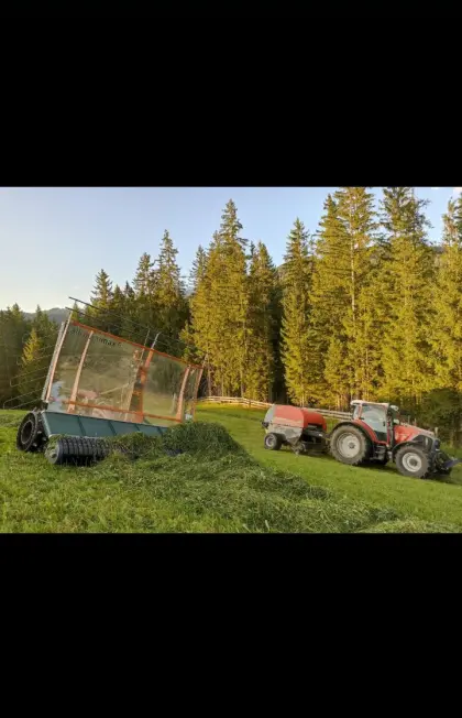 Mähen, Abräumen und Mulchen von Steilflächen