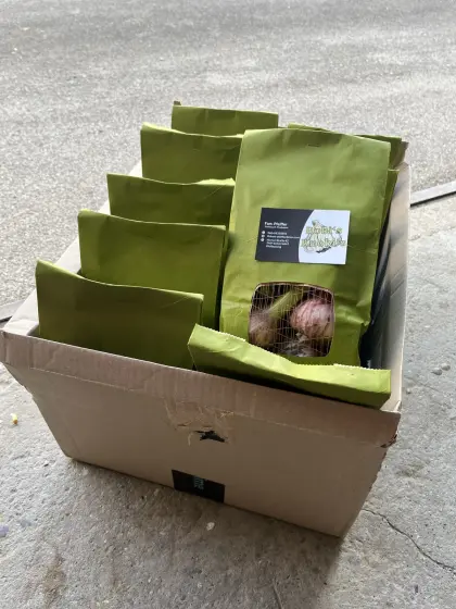 Knoblauch für Hofläden, Wiederverkäufer