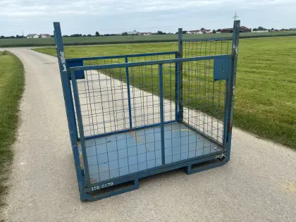 Klappgitterboxen, Gitterboxen, Brennholzboxen